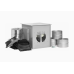 GQA120TBLED Glem Square Profile Off Board Canopy Rangehood with Shadow Proof Lightning
